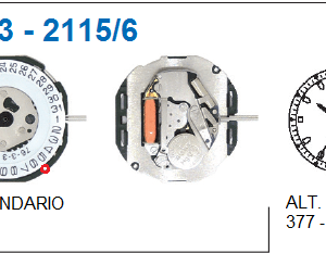 Movimiento Miyota 2115/3