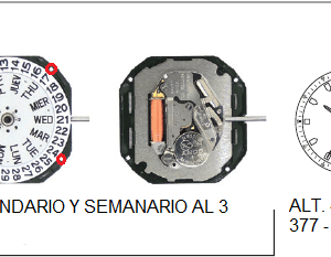 Movimiento Miyota 2305