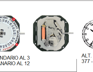 Movimiento Miyota 2350