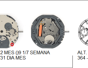 Movimiento Miyota 6P05