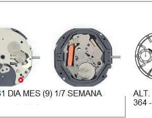 Movimiento Miyota 6P25