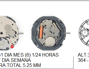 Movimiento Miyota 6P29