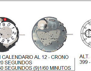Movimiento Miyota 6S50