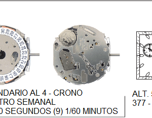 Movimiento Miyota Fs61