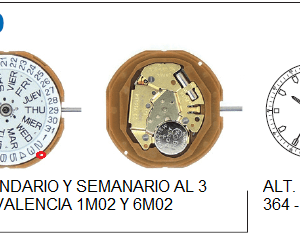 Movimiento Miyota Gm00