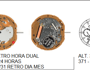 Movimiento Miyota Gp52