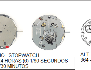 Movimiento Miyota Js00