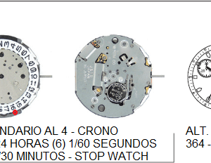 Movimiento Miyota Js05