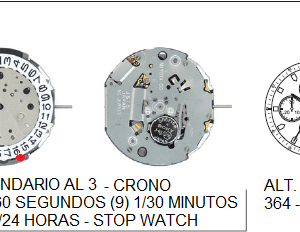 Movimiento Miyota Js15