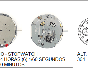 Movimiento Miyota Js20