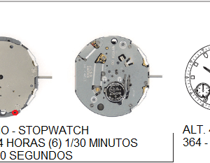 Movimiento Miyota Js50