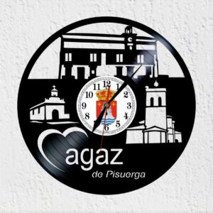 Reloj De Disco De Vinilo De Magaz de Pisuerga