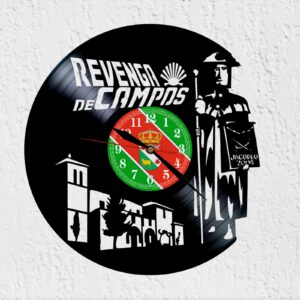 Reloj De Disco De Vinilo De Revenga de Campos