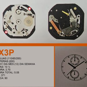 Movimiento Hattory VX3P