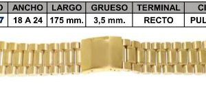 Armis dorado 20 mm 053-247/20