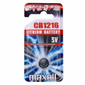 Pila litio Maxell 1216 blíster 1 ud