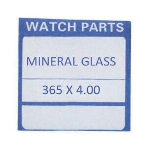 Cristal mineral plano 4,00 mm 316-480