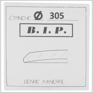 Cristal plex bombé 325-260